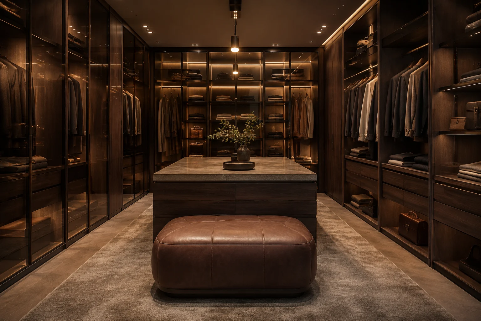 Visualización conceptual de closets & vestidores